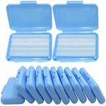 Orthodontic Wax for Braces, HRASY 10 Pack Dental Wax Brace Wearer Wax for Relieving Irritation and Pain, Blue Mint Flavor