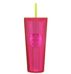 Starbucks Iridescent Magenta Bling Cold Cup (24 oz)