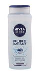 Nivea Men Shower Gel - Pure Impact, 500ml Bottle