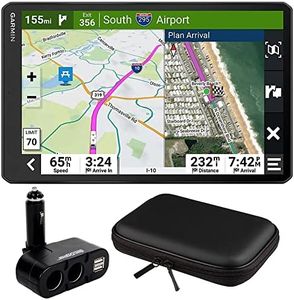 Garmin 010-02749-00 RV 1095 10" RV GPS Navigator Deco Gear Dual DC12V/24V Electronic Multifunction Car Socket and Deco Gear Hard Shell EVA Case