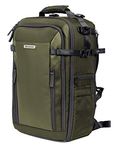 Vanguard Camera Backpack |VEO Select 47 BF I 1-2 Pro DSLRs with Lens Upto 70-200mm, 3-4 Lenses, Flash and Accessories I Upto 15 inch Laptop I Tablet I Rain Cover Included, Green