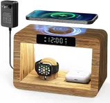 Bamboo Wireless Charging Station,Wi