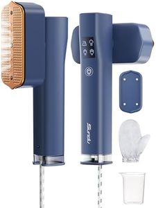 Sundu Clothes Steamer, Steamer for Clothes, Portable 2 In 1 Travel Steamer Iron,15s Fast Heat-up, 4 Modes, LED Display, 20 Minutes of Continuous Ironing Handheld Garment Steamer for Travel and Home