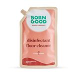 Born Good Plant Based Turkish Applewood Fragrance Disinfectant Liquid Floor and Surface Cleaner, Biodegradable, Non-Toxic And Eco-Friendly - 1 Ltr (Pack of 1) Refill Pouch