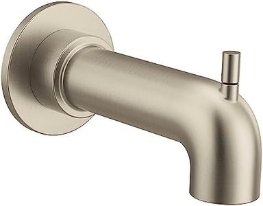 Moen 3346BN CIA Collection Diverter Tub Spout with Slip-fit CC Connection, Brushed Nickel