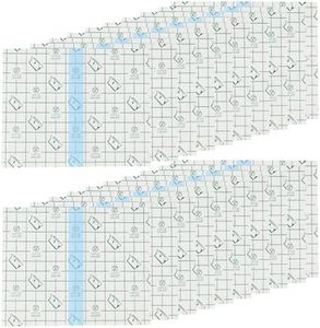 Benda Trasparente Impermeabile - Cerotti Elastici per Tattoo e Medicazione, Film in PU Antiallergico, Resistente all'Acqua, Ipoallergenico - Proteggi e Cura la Tua Pelle (20Pcs)