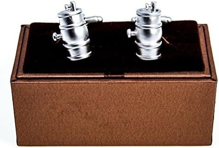 MRCUFF Keg Barrel Wine Whiskey Beer Pair Cufflinks in a Presentation Gift Box & Polishing Cloth