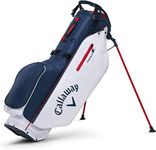 Callaway Golf 2022 Fairway C Stand Bag, Double Strap, Navy/White/Red Color