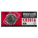 Original Maxell CR2016 Button Coin Cell Lithium Battery (1 Pieces)