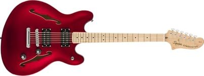 Squier by Fender Affinity Series Starcaster®, Maple Fingerboard, Candy Apple Red