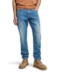 G-Star Men's 3301 Regular Tapered Jeans, Blue (worn in azure 51003-B631-A795), 36W / 34L