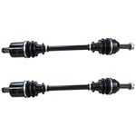 NICHE Front Drive Shaft Axle for Polaris Ranger 400 800 Crew 500 Midsize 1333134 1332690 High Strength 2 Pack