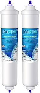 ICEPURE RWF0300A - Filtro de agua para frigorífico compatible con Samsung DA29-10105J HAFEX/EXP, DA99-02131B, WSF-100, EF9603, HAIER LG Inline