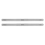 2Pcs/Set 13.5 inch Drawer Slides Cold Rolled Steel Drawer Rail Full Extension Ball Bearing Slide for Cabinet Sideboard Furniture