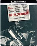 The Accountant (2016) (Limited Collector's Edition Steelbook) (4K UHD + Blu-ray) (2-Disc)