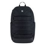 Hurley Mens' One and Only Skateboard Backpack, Black, One Size, One and Only Skateboard Backpack