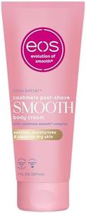 eos Cashmere Skin Collection Post-Shave Smooth Body Cream- Vanilla Cashmere Scented, 72-Hour Hydration, 7 fl oz