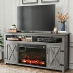 YESHOMY Fireplace TV Stand for Tele