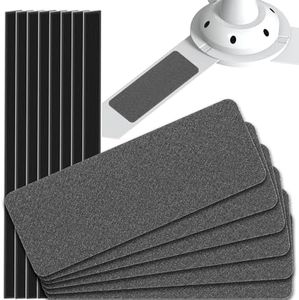 6-Pack Ceiling Fan Filter, Upgraded Activated Coconut Shell Carbon Filter - Easy-Stick Universal Ceiling Fan Air Filters for Common Household Contaminants