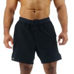 TYR Men's Athletic Performance Workout Unlined Short 9", Black, XX-Large