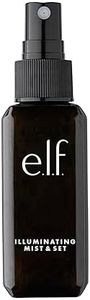 e.l.f. Cosmetics Illuminating Mist & Set Spray, Give Your Makeup A Radiant Finish, 2.02 Fluid Oz