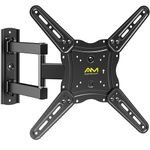 Alphamount TV Wall Bracket for Most 26-60 inch LED LCD Flat and Curved TVs up to 35kg, Sturdy TV Wall Mount with Tilt Swivel Extension, Max VESA 400x400mm, APPIMF7-E