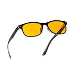 SUERTREE Anti Blue Reading Glasses 3 Pack Yellow Tint Computer Glasses Men Women Comfort Anti Rays Fashion Eyewear BM161 (1pc 90% Anti Blue Light, 1.5X)