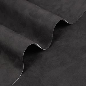 Arespark Black Suede Fabric Wrap, 17in x 70in Suede Wrap Self-Adhesive Car Interior Film Sticker, Stretchable Microfiber Fabric Suede Wrap Premium Synthetic Leather for Auto Interior and Home Decor