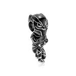 HAEPIAR S925 Silver Charm for Bracelet Necklace Sterling Silver Dangles Black leopard Hero for Women Girls