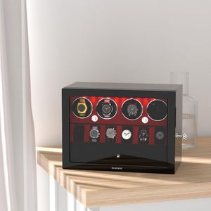 DUKWIN 8-Slot Watch Winder – Automatic Watch Storage Display Case