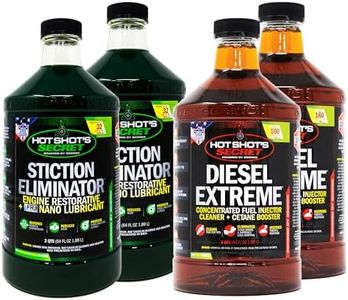 Hot Shot's Secret Big Rig Duo - Diesel Oil and Fuel Additive - Diesel Extreme (64 Oz) and Original Stiction Eliminator (64 Oz)