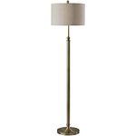 SIMPLEE ADESSO Barton Floor Lamp, Antique Brass