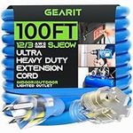 GearIT 12/3 Outdoor Extension Cord 