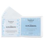 Butter London Nail Scrubbers - Intensely Saturated and Easy-to-Use - Lacquer Remover and Manicure or Pedicure Prep - Hydrates and Nourishes Cuticles with Vitamin E and Aloe - 10 pc Wipes