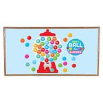 End of The Year Gumball Countdown Bulletin Board Set – 69 Pieces