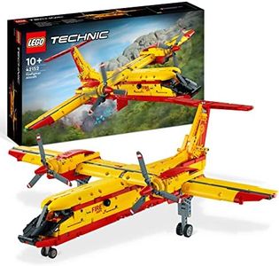 Lego Technic, Fire Airplane, 42152, Toy Blocks, Present, Rescue, Plane, for Boys 10+ Years Old