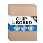 Chipboard Sheets 8.5" x 11" - 100 S