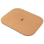 Erroco Standard Mouse Pad, Cork with Non-Slip TPE Back, 10” x 8” x 5 mm Thick, Medium-Drag for Precision Computer Work, 100% Upcycled, Premium Fine-Grain Cork Comfort, Soft Surface, Non-Toxic Mat