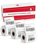 Phomemo 3 Rolls Thermal Label for M120/M110/M200/M220 Label Printer, Multi-Purpose Square Self-Adhesive Labels, Thermal Paper for Barcode, Name, Price Label,40x30mm(1.57'' x 1.18''), 230Labels/Roll