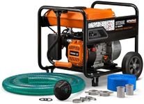 Generac 6822 Semi-Trash Water Pump - Powerful 5 HP Gas-Powered Pump for Efficient Water Removal, Ideal for Outdoor, Garden, and Pool Use, Includes Accessory Kit