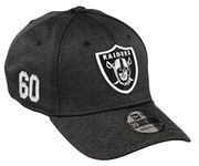 New Era Oakland Raiders 39thirty Stretch Cap Nfl Established Number Black - M - L