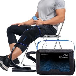 CRYOFORCE CF-3 Pro Cold Therapy Machine, 16.8QT Large-Capacity Ice Therapy System for Full Knee & Shoulder Coverage, Programmable Recovery System for ACL, TKR & Sports Training