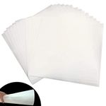 Arzok 16pcs 7.5mil Blank Stencil Material, 12 x 12inch, Milky Translucent- Make Your own Stencil