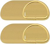 BIKICOCO Metal D-Rings Buckle, 3/4 Inch Non-Welded for Webbing Sewing DIY - Gold - Pack of 50