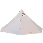 Longeek 2 Person Camping Tent with Chimney Ultralight 4 Season Backpacking Hiking Hot Teepee