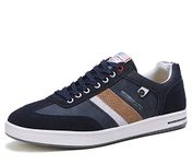 ARRIGO BELLO Mens Casual Shoes Trainers Sneakers Walking Gym Jogging Fitness Athletic Shoe Size 7-11 (B_Blue, Size 8)