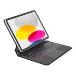Belkin Pro iPad Keyboard Case with Magnetic Stand, Backlit Bluetooth Keys, Multi‑Touch Trackpad, Apple Pencil Holder, QWERTY Layout, Media Controls, Compatible with iPad 10.9” 10th Gen, iPad 11” A16