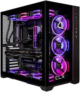 CLX Set Gaming Desktop - Liquid Cooled AMD Ryzen 9 7950X3D 4.2GHz 16-Core Processor, 64GB DDR5 Memory, GeForce RTX 4090 24GB GDDR6X Graphics, 2TB SSD, 6TB HDD, WiFi, Windows 11 Home 64-bit