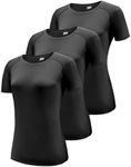 Boyzn 3 Pack Women's Short Sleeve W