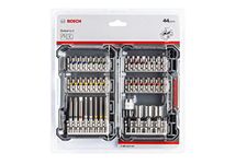 Bosch Pick & Click 44 pcs Mixed Bit Set- Extra Hard Bits for Screwdriving & Nut Driving